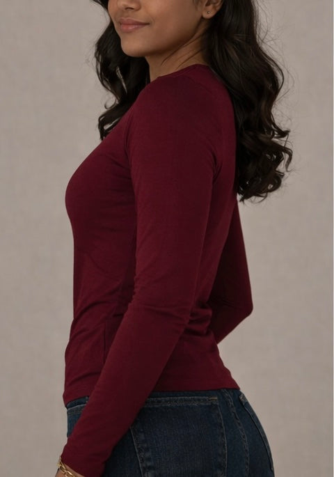 Burgundy Full Sleeve