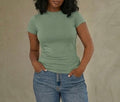 Sage green - Short sleeve